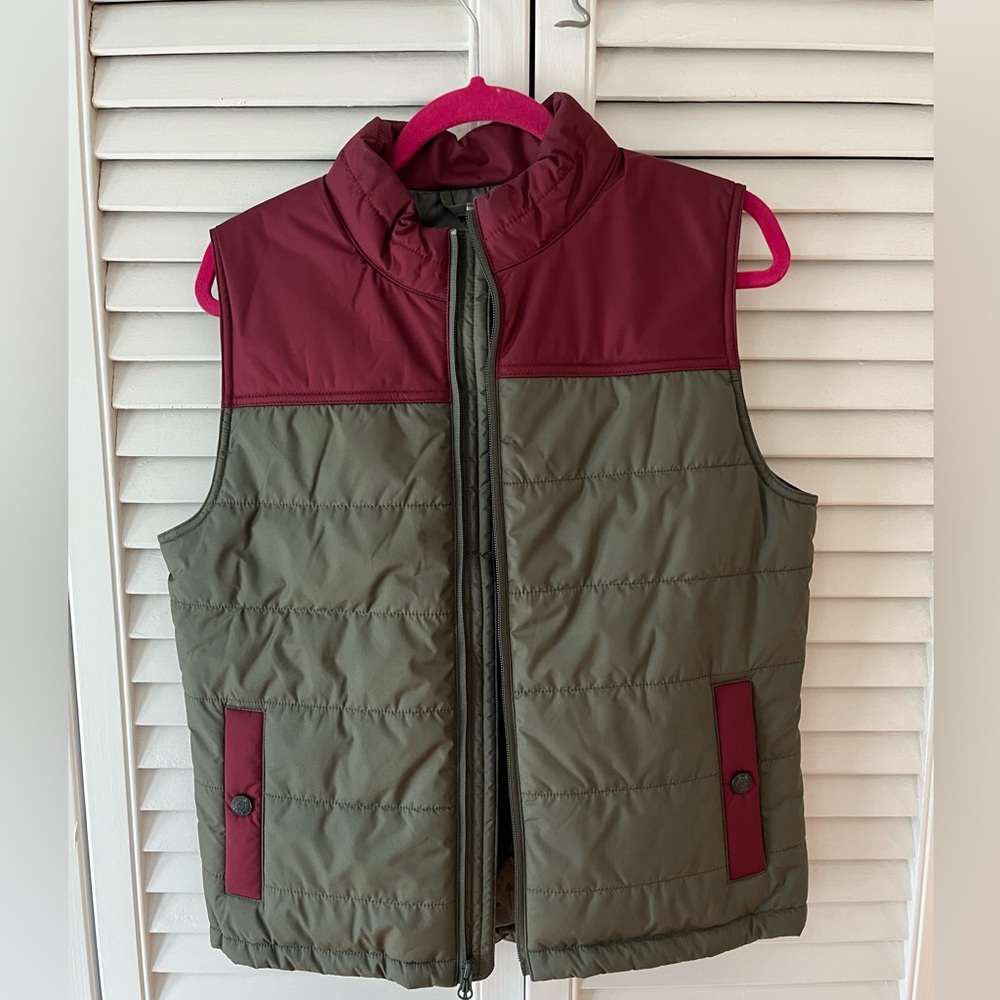 United By Blue Insulated Puffer Vest Sz M